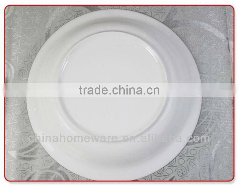 8' porcelain plate