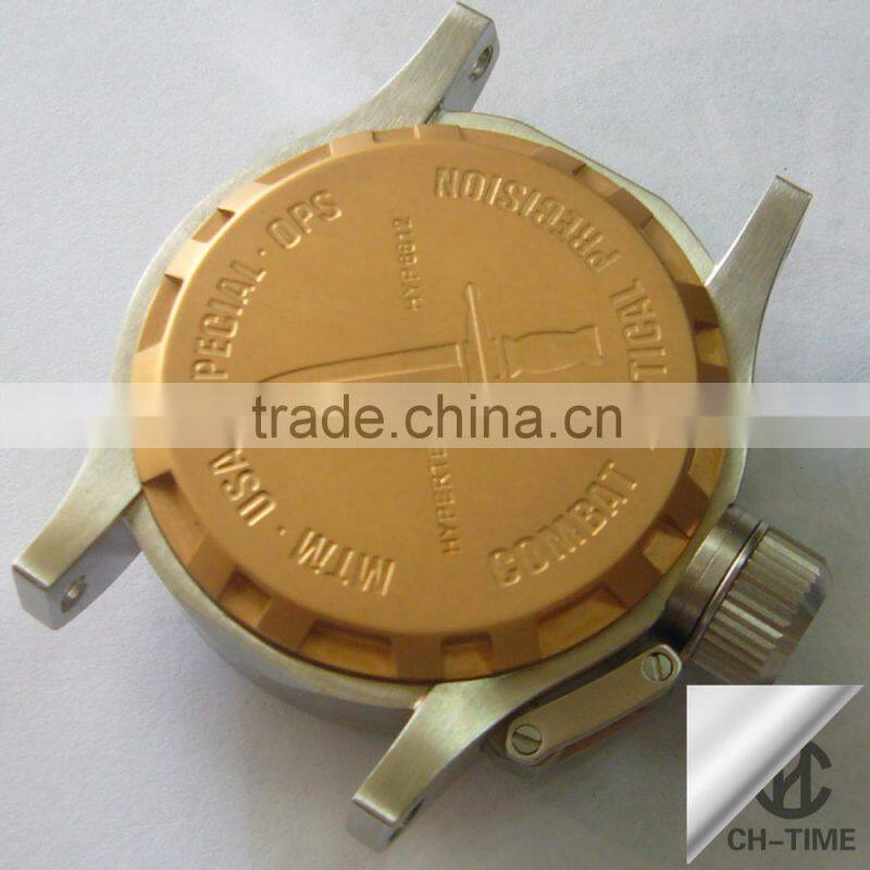 10ATM waterproof OEM watch stainless steel watchcase 316l watch case
