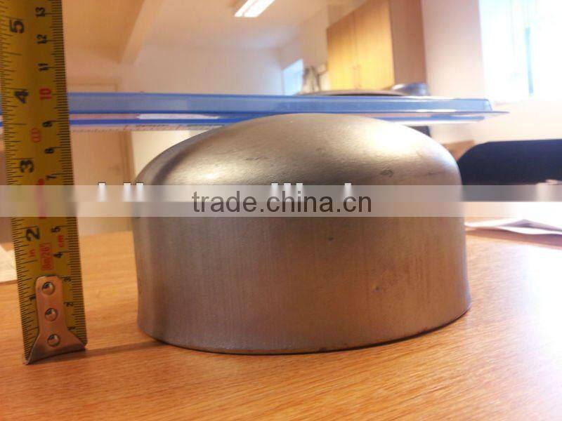 24 Inch Pipe Cap Stainless Steel Butt Welding Cap Pipe Fitting