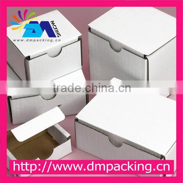 white one layer corrugated box