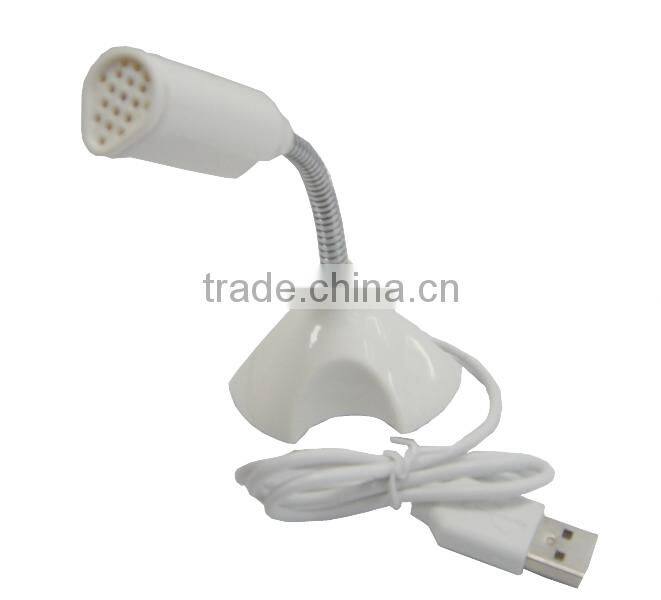 Factory Wholesale Unidirectional Clip-On Microphone for Wireless Bodypack with 3.5mm Screw Lock Jack