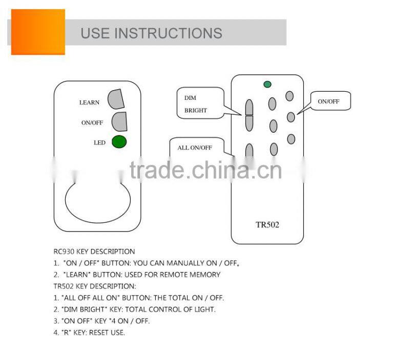 press button home automation system wireless remote control switch socket