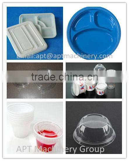 Plastic Cup Lid Thermoforming Machine, Paper Cup Lid Making Machine, Coffee Cup Making Machine