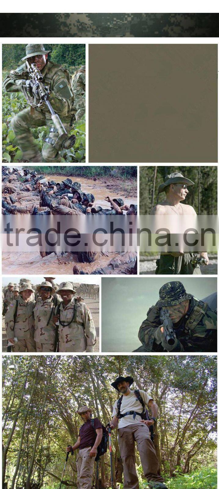 outdoor camping camouflage fishing hat cap