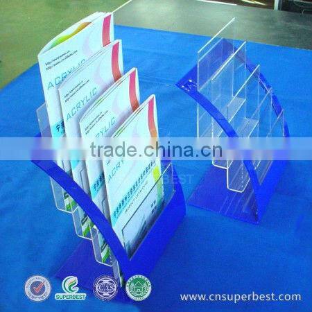 single pocket acrylic holder for brochures