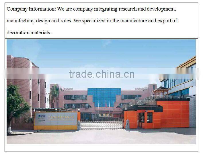 2016 Fashionable new type bathroom metal ceiling finishes