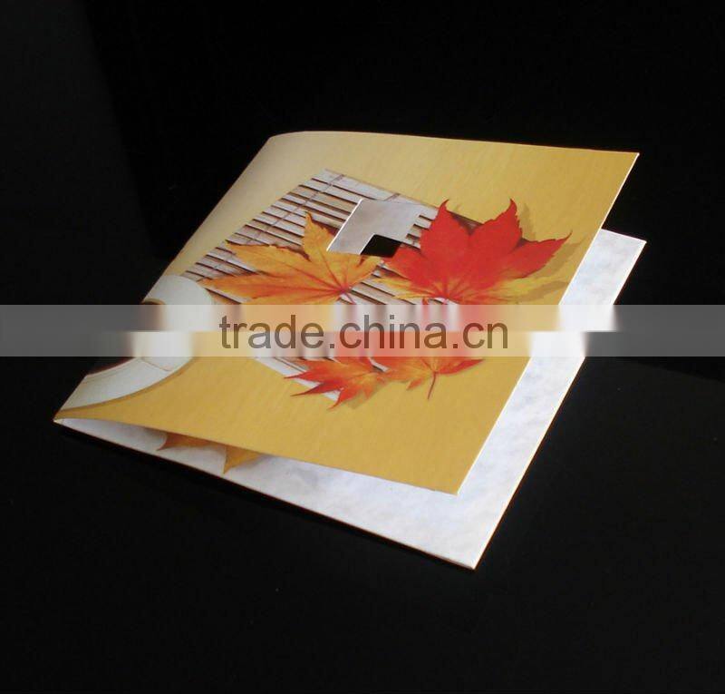 1.44 LCD greeting card digital photo frame customized design