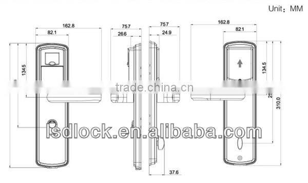 Electronic Fingerprint Indoor Door Lock