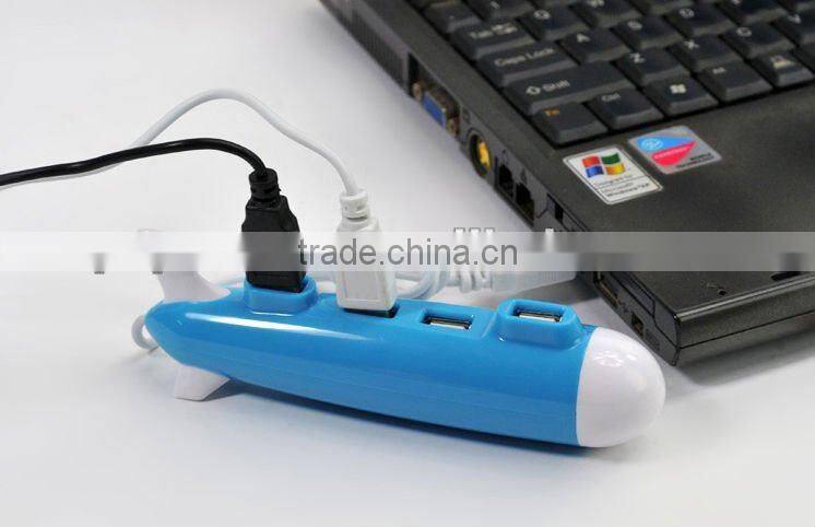 Airplane shaped usb 2.0 4 port hub