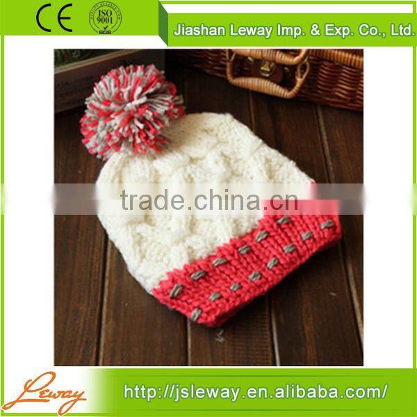 OEM High Quality China Sale Knitted Jacquard Woven Beanie Winter Hats