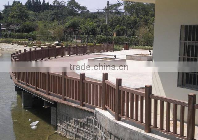 outdoor park WPC fencing and railing waterproof and moisture-proof