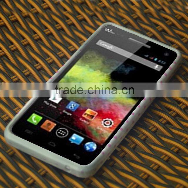high quality print soft silicon tpu Case for Wiko Rainbow 4G