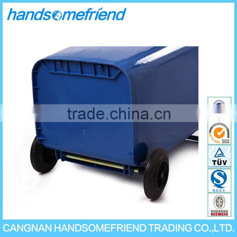 240 liters of wheeled large dustbin,garbage bin,trash can,