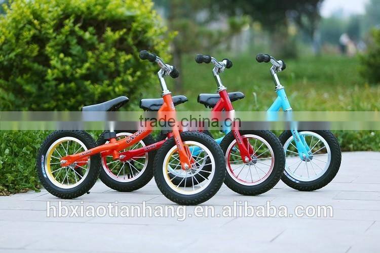 Childen easy rider air wheel balance bike for kids no pedal bicycle