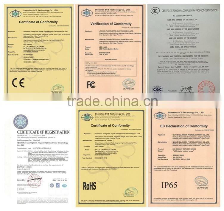 high brightness p7.62 full color indoor led display screen price