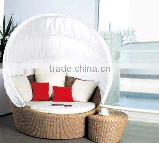 wicker furniture outdoor sunbed
