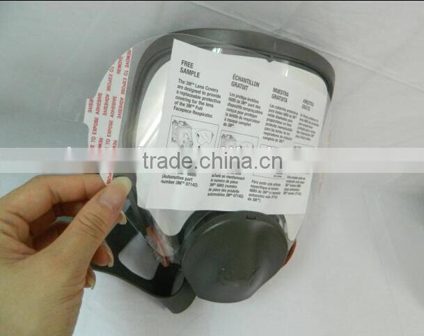 original 3M 6885 Face Shield Cover 3M 6885 lens cover for 3M full face mask 6700, 6800,6900