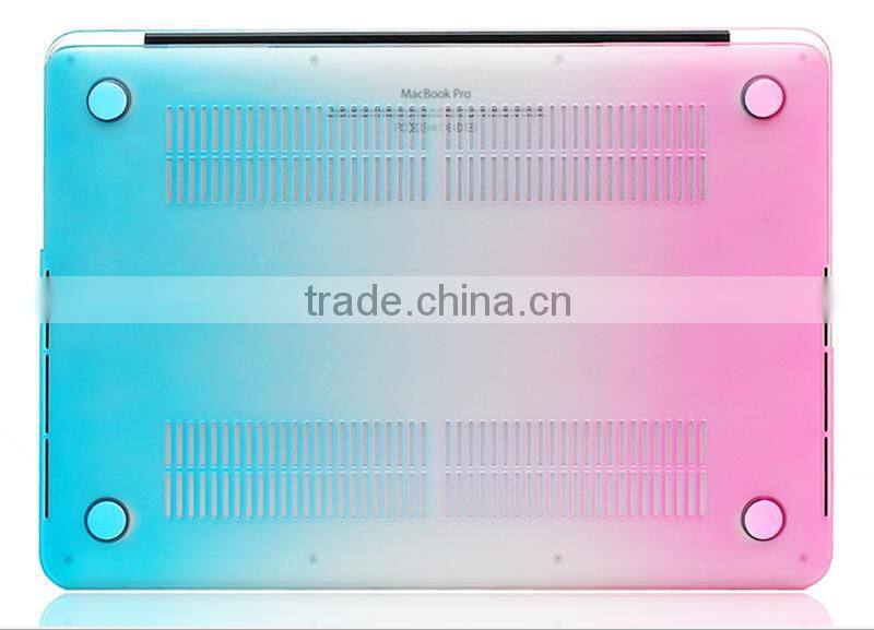 Scrath resistance hard case cover for macbook air 11.6/13.3 pro13.3/15.4 and retina 13.3