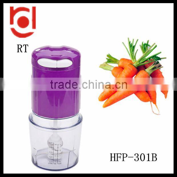 0.5L stainless steel blades power food chopper