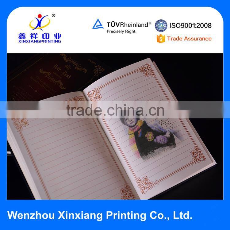 Custom Vintage Thicked Hardcover Diary Notepad Notebook