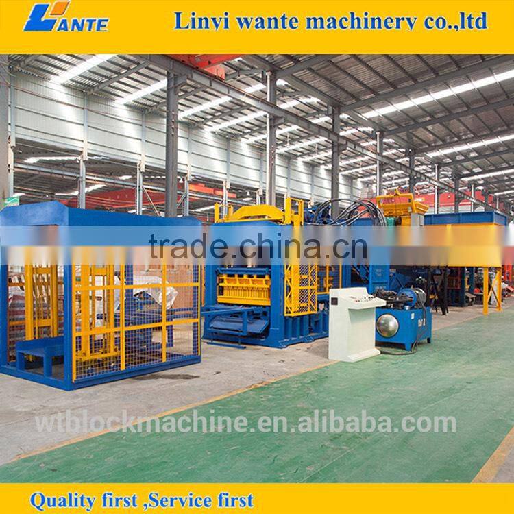 2015 China Block Machinery QT6-15B automatic cement block making machine