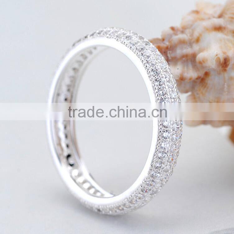 Professional Factory Wholesale Fashion Ring, New Crystal Ring, Sterling silver Ring