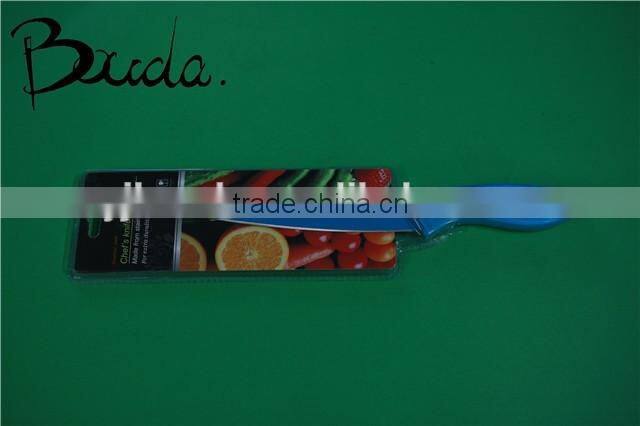 9.5" Blue handle high quality special style kitchen paring knife BD-K6618