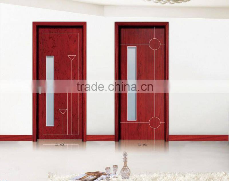 JFCG WPC red Room Door used in Bedrooms by heat transfer