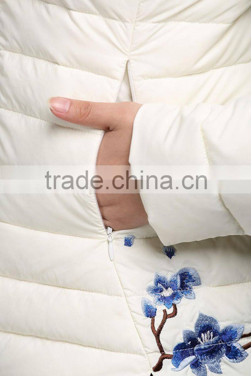 chinese clothing manufacturers outwear winter ladies down