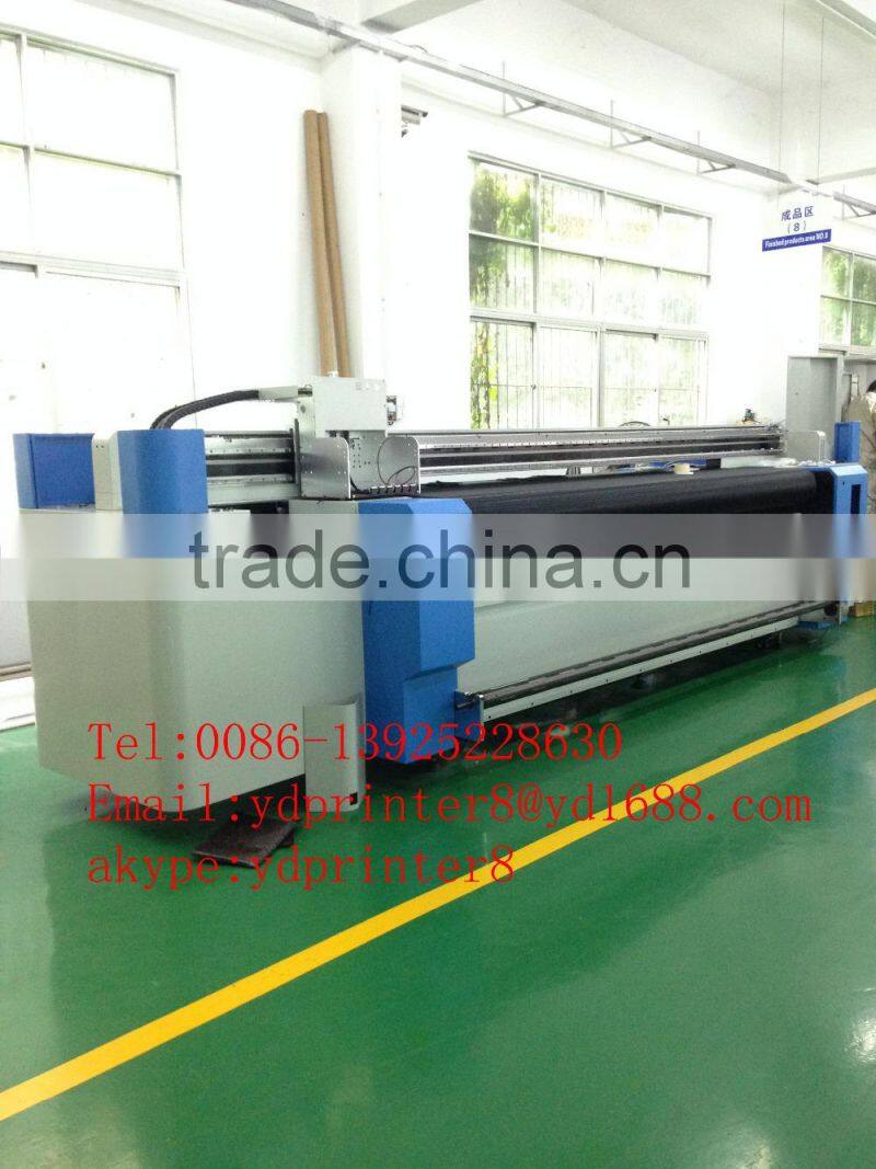 full color automatic industrial fast UV printer on all materials