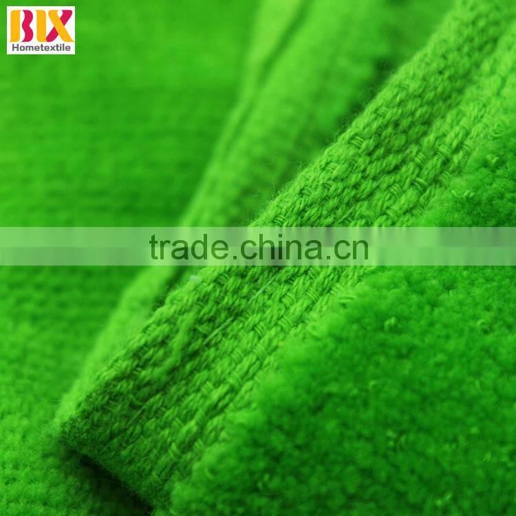 High Quality 100% cotton beach towel green velour jacquard towel cheap wholesale