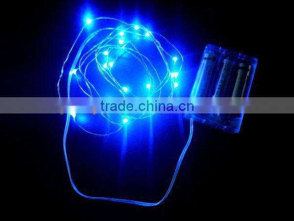 Mini copper/silver wire LED string light with battery operated YH-9002B