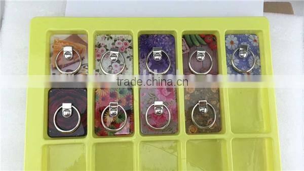 Cheap promotional gift PC plate ring holder/display