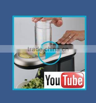 OTJ-S918 280W CE CB ISO chopper 4-blade spiral vegetable slicer makes