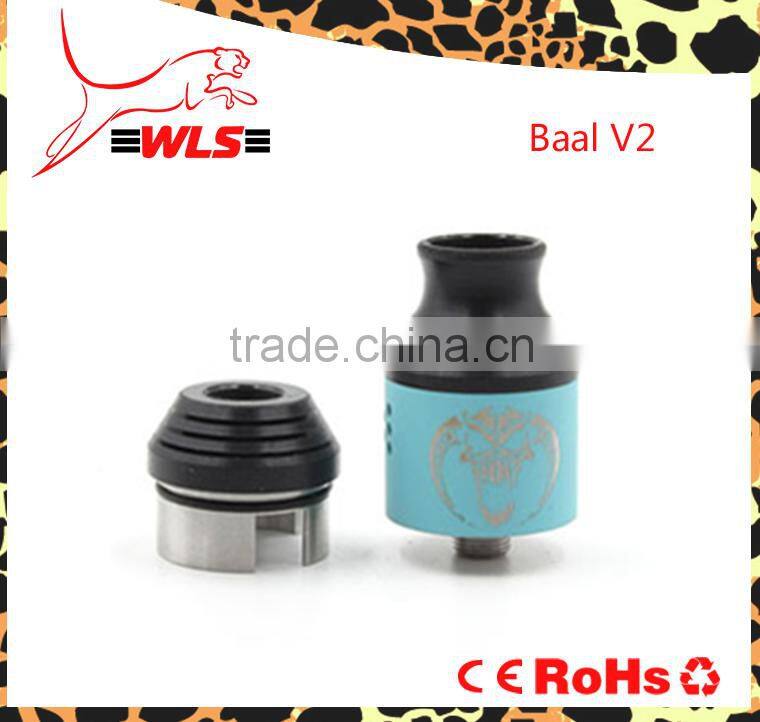 WLS wholesale price high quality succubus rda atomizer 1:1 clone baal v2 rda