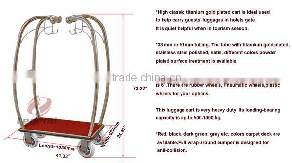 Economy baggage trolleys hotel luggage trolley turkey