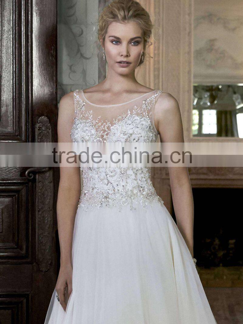 Hot Sell Good Quality 2016 New Style embroidery designs for wedding dress