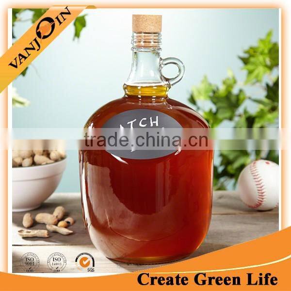 1L 2L 3L 4L California Glass Wine Bottle With Handle