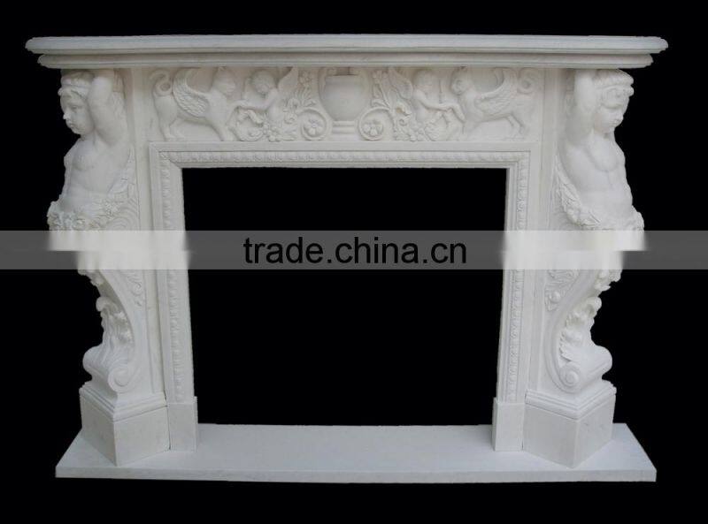 indoor freestanding fireplace mantel