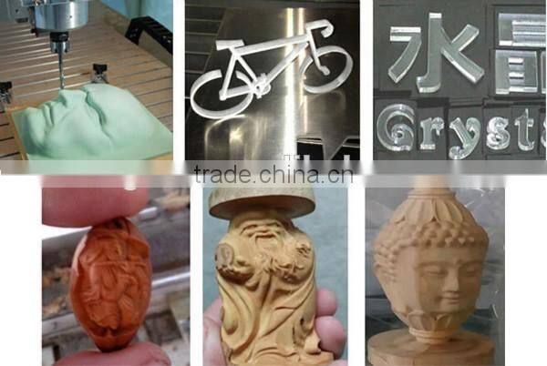 China 4 axis 3d high speed portable cnc wood router
