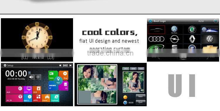 DJ7019 Hot-selling 7inch two din in-dash HD TFT digital panel car dvd player car radio car gps car audio for all universal cars