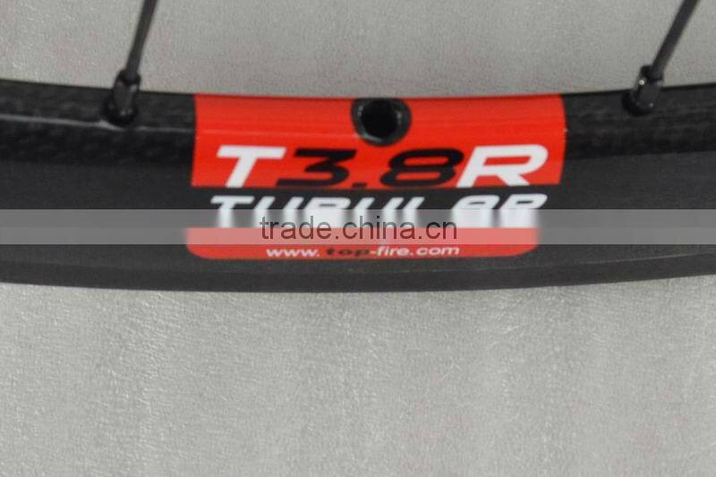 Top sell!!! design carbon tubular wheelset 700c,38mm carbon tubular wheels basalt brake 38mm carbon tubular wheels for sales