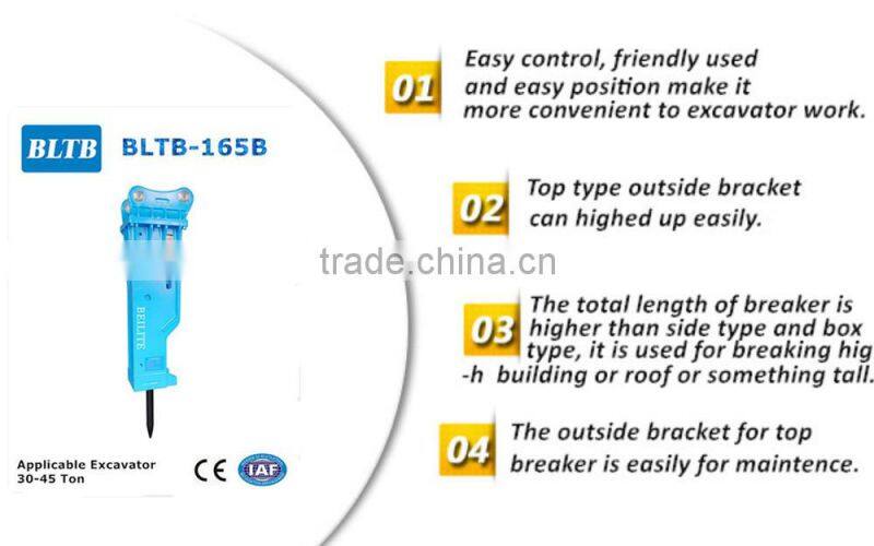 hydraulic rock hammer/hydraulic concrete breaker excavator hydraulic hammer