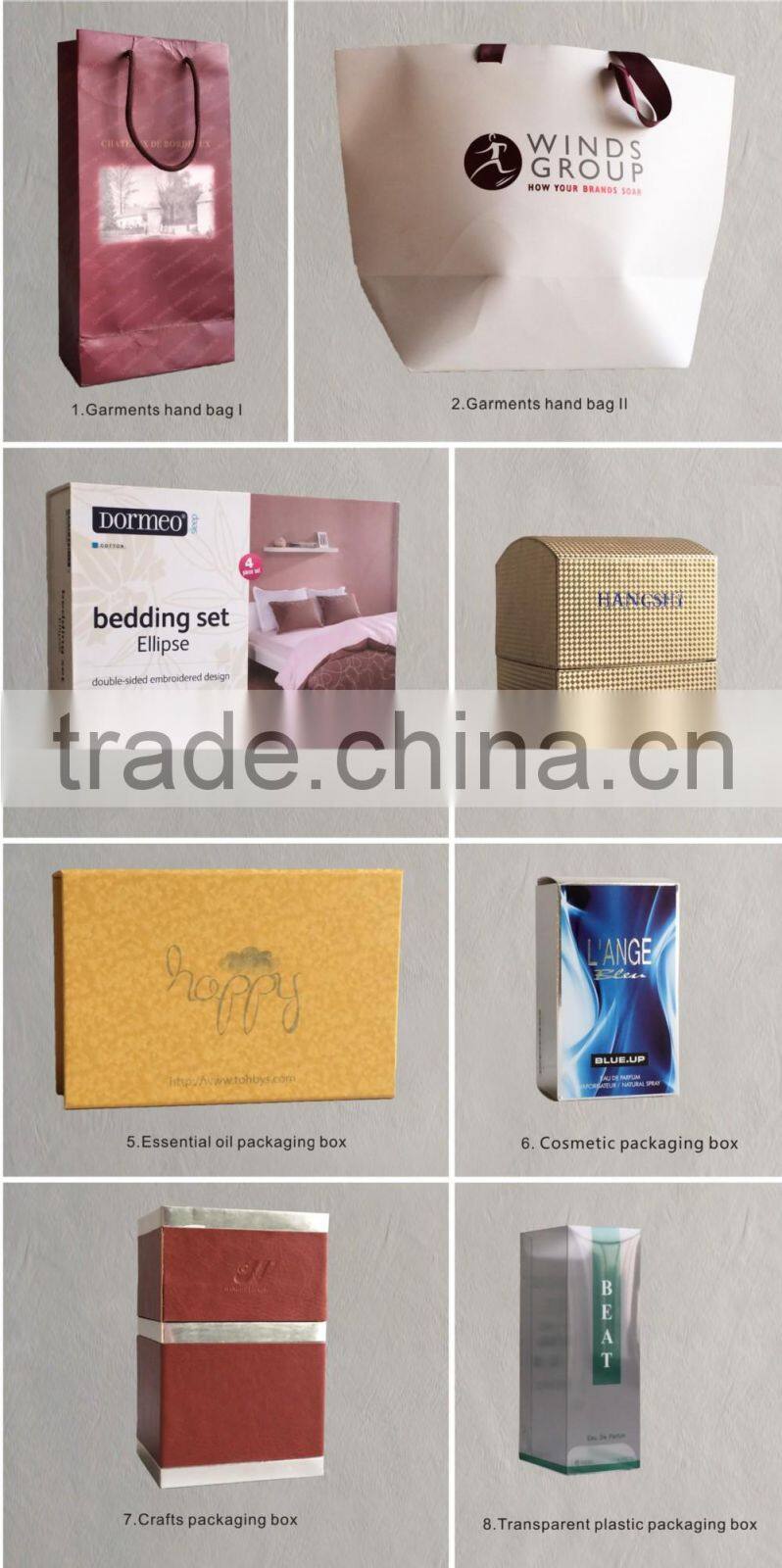 Grey card paper box paper packing box for digital thermometer