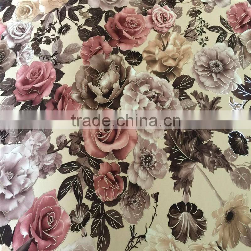 New developed silver paper printing spfa upholstery