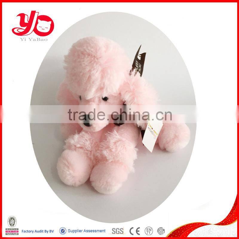 cute big head dog plush backpack, plush dog toys backpack