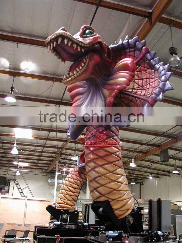 High Quality Fireproof Foam Dragon Animal model