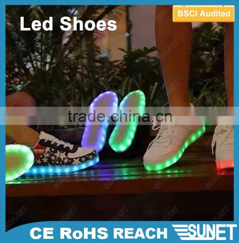Electrical wholesale shoes flashing light adult