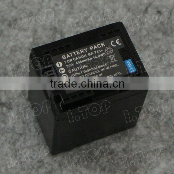 4450mAh BP-745 BP-745+ Battery For Canon Vixia HF M50 M52 M500 R30 R32 R300