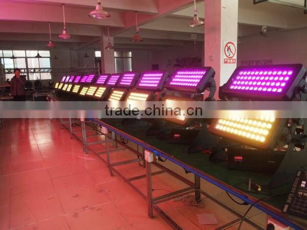 96X10W Outdoor RGBAW+UV 6 in 1 LED Wall Washer Light